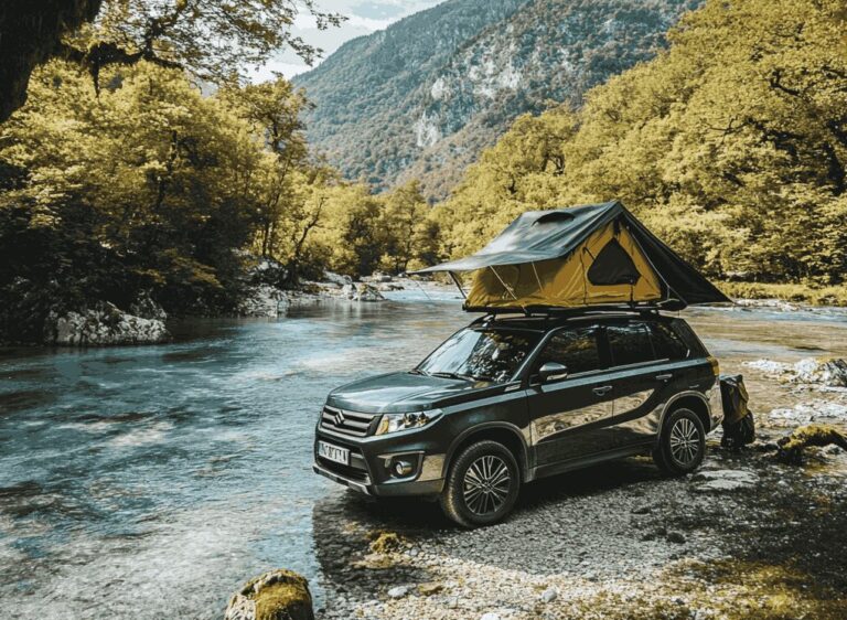 River Car Rooftop tent