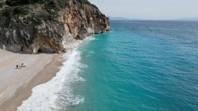 Albania Beach Turquoise Water Sand