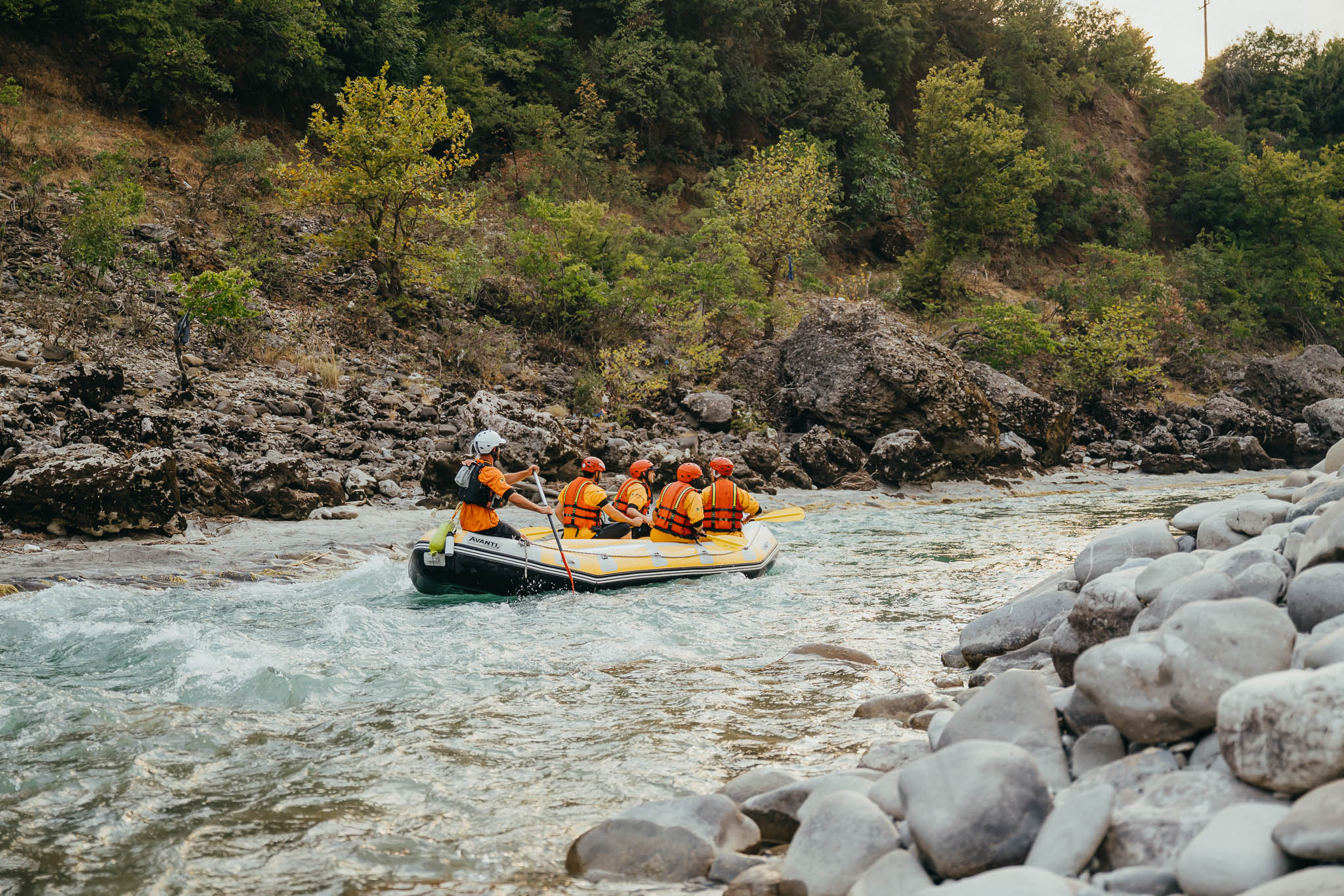 Fleuve Vjosa : un des plus beaux endroits d'Albanie